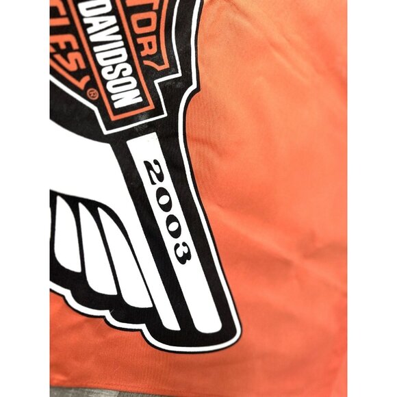 Harley-Davidson very rare 100th Anniversary Dealer Banner flag & Tablecloth 54" - Picture 4 of 10